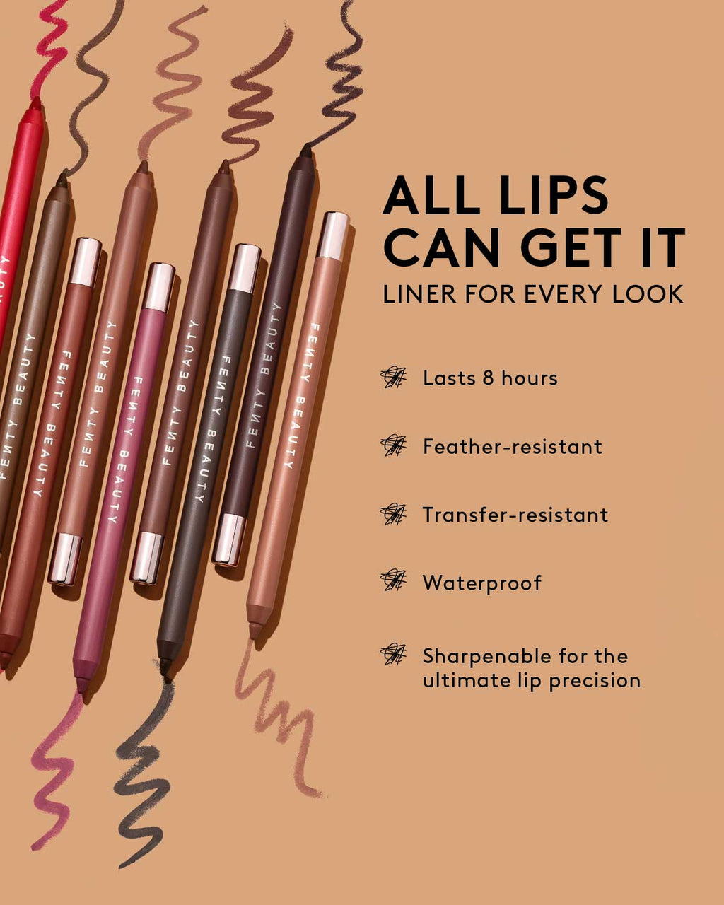 Trace'd Out Longwear Waterproof Pencil Lip Liner — Thugz Blush Too