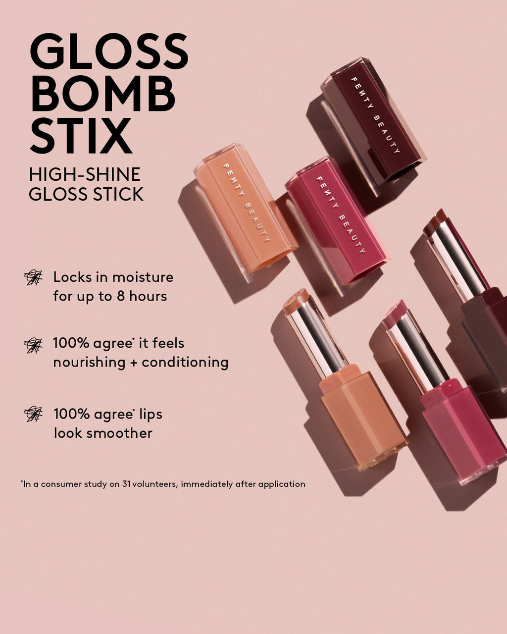 Gloss Bomb Stix High-Shine Gloss Stick — High'Biscus