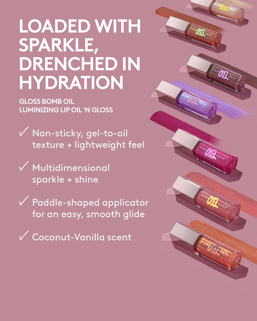 Gloss Bomb Oil Luminizing Lip Oil 'N Gloss — Rose Amber