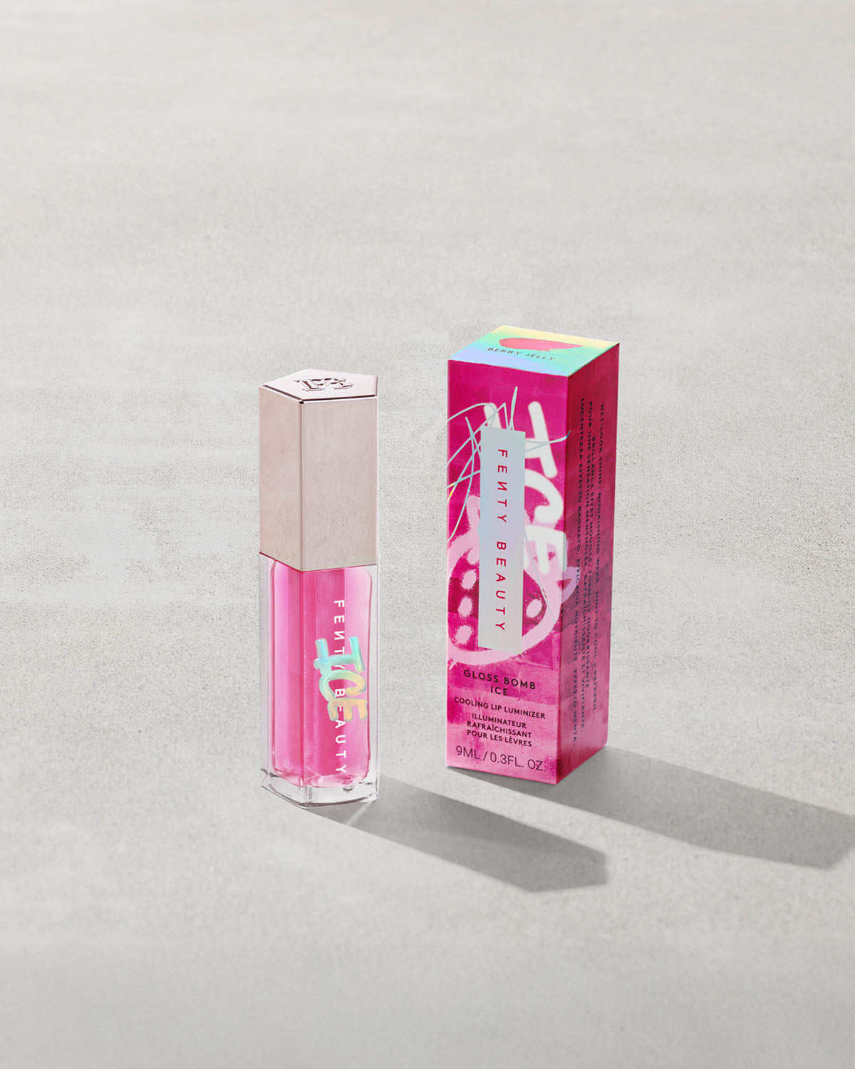 Fenty Beauty Gloss Bomb Ice Cooling Lip Luminizer — Berry Jelly