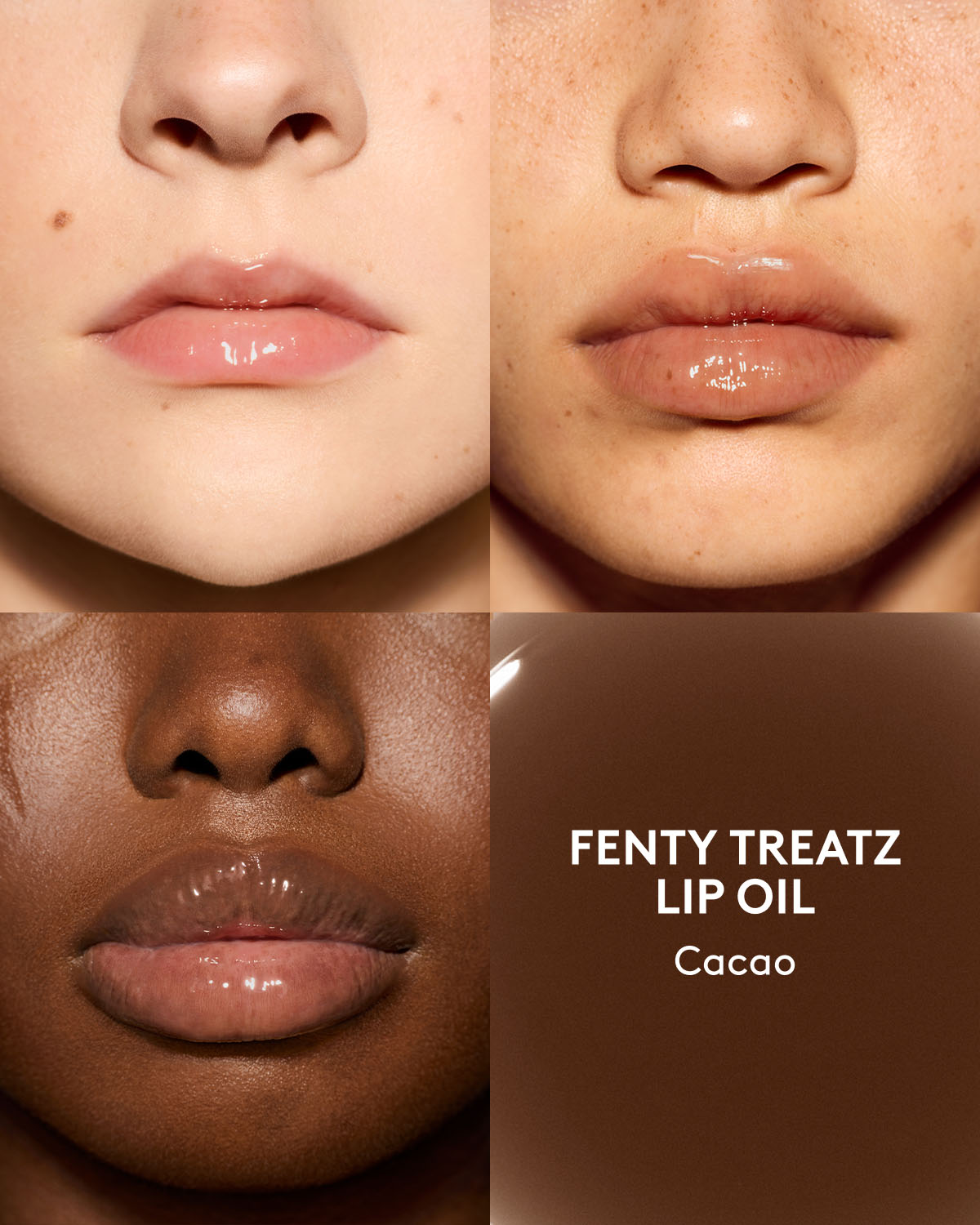 Fenty Treatz Hydrating + Strengthening Lip Oil — Cacao (Copy)