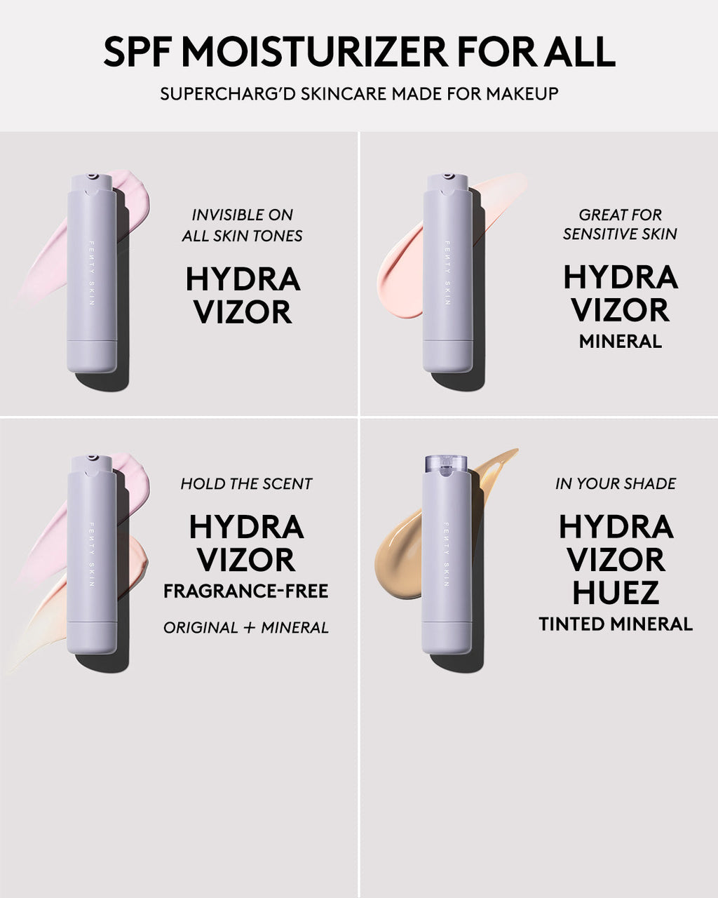 Hydra Vizor Huez Tinted Moisturizer Broad Spectrum Mineral SPF 30 Sunscreen Refill — 8