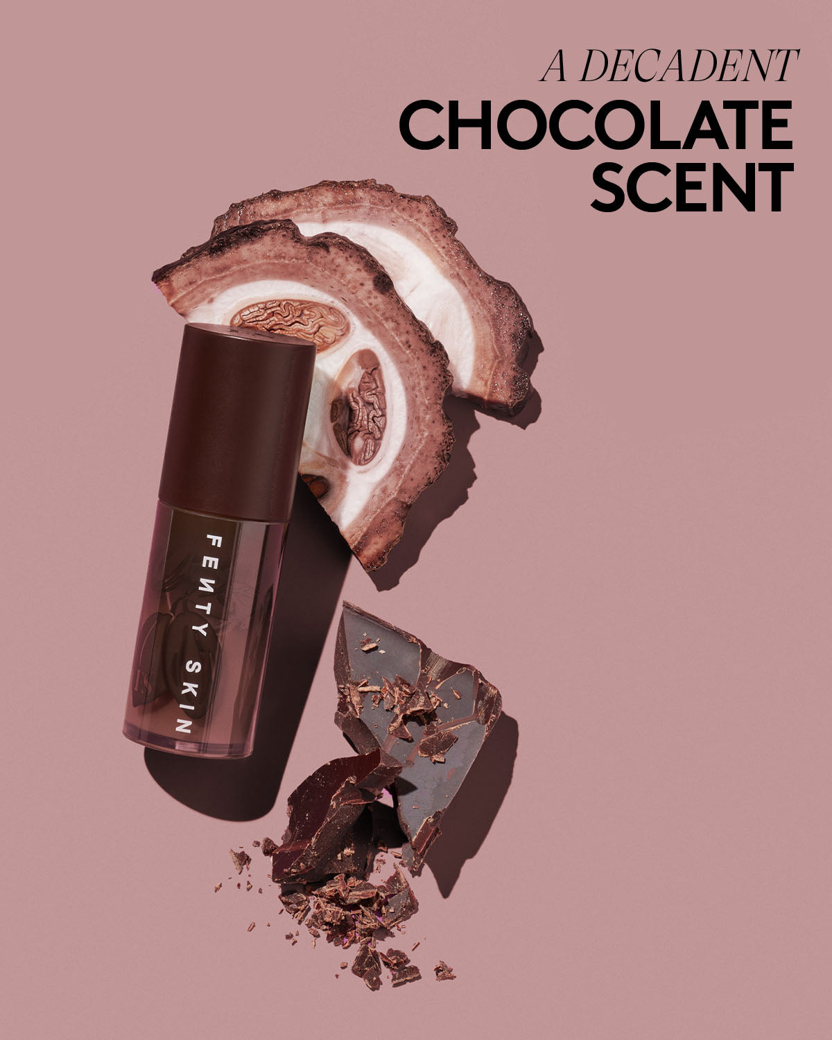 Fenty Treatz Hydrating + Strengthening Lip Oil — Cacao (Copy)