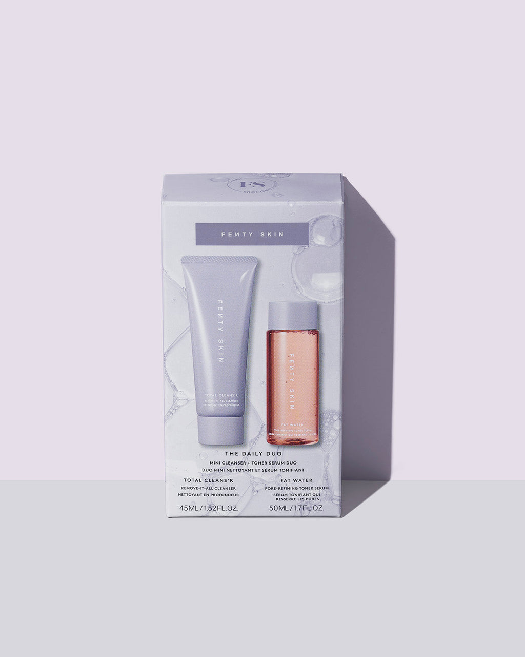 The Daily Duo Mini Cleanser + Toner Serum Duo