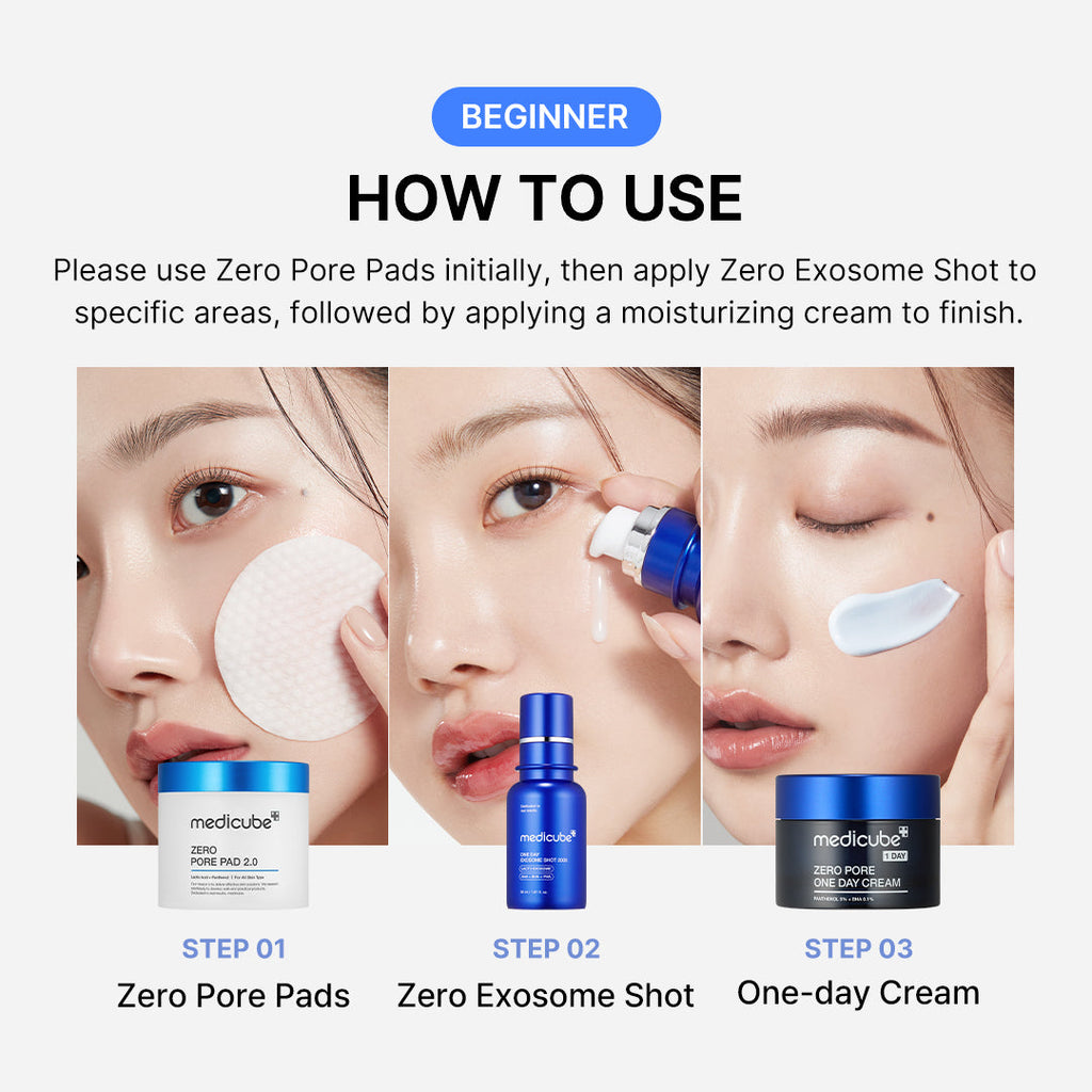 Medicube One Day Exosome Shot Pore Ampoule 7500 30ml | Pore & Elasticity Care