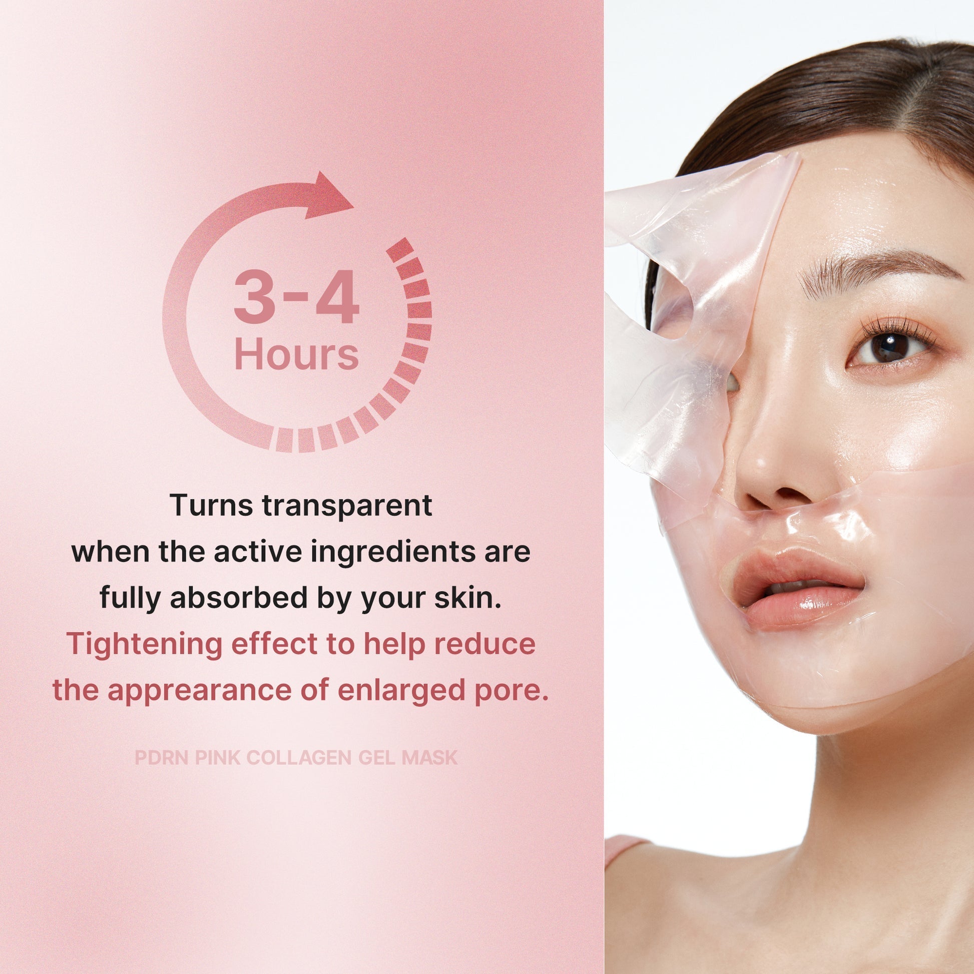 Medicube PDRN Pink Collagen Gel Mask (Set of 4pc) | Elasticity & Glow Care