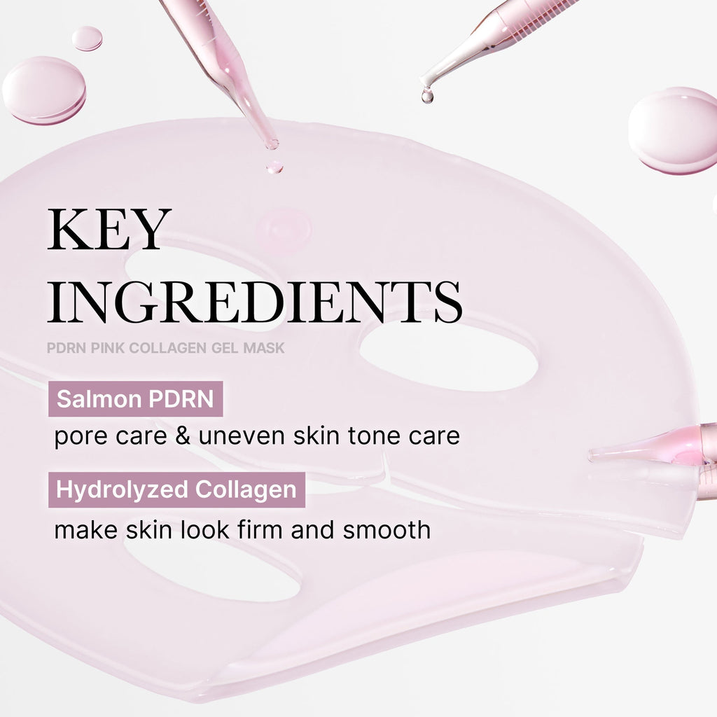 Medicube PDRN Pink Collagen Gel Mask (Set of 4pc) | Elasticity & Glow Care