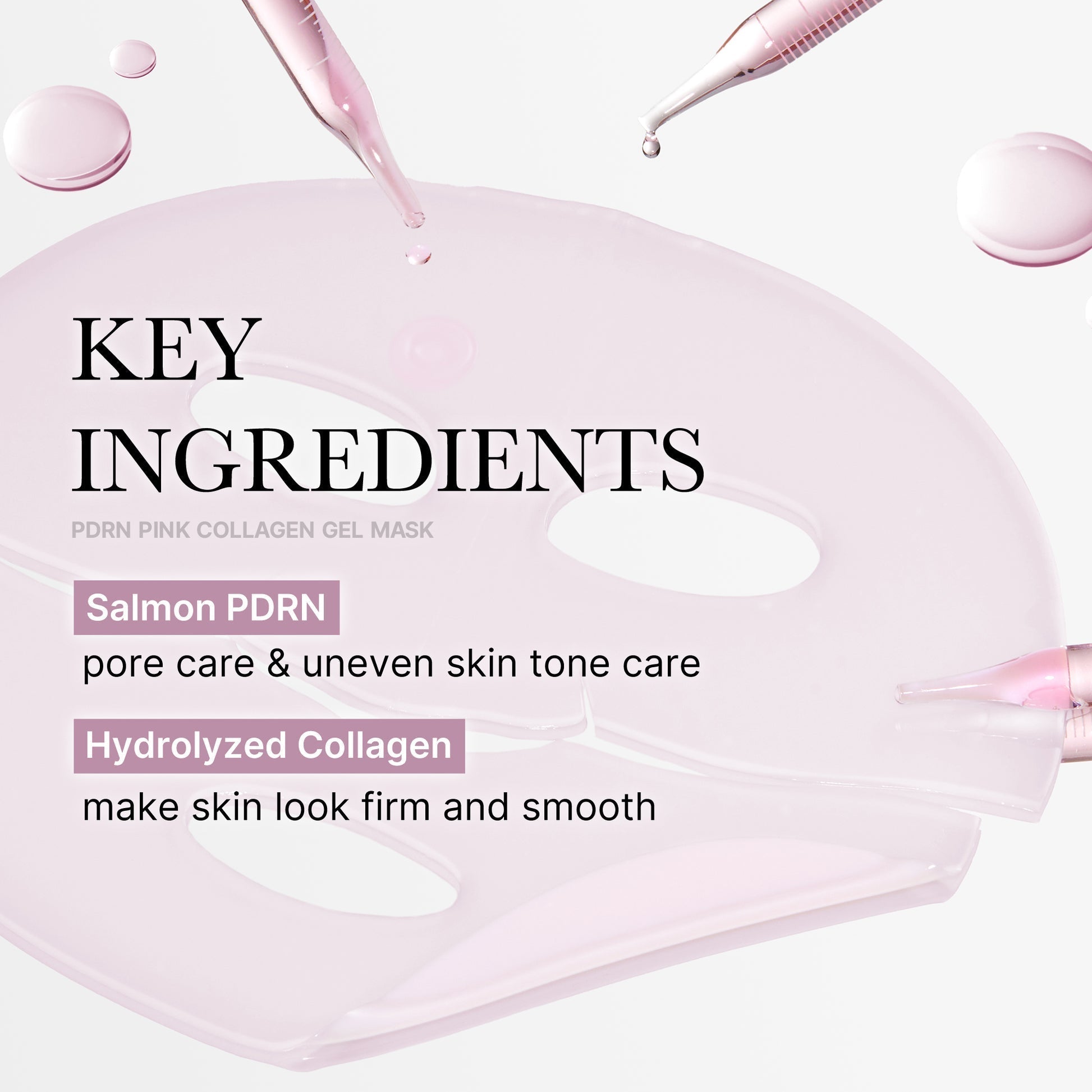 Medicube PDRN Pink Collagen Gel Mask (Set of 4pc) | Elasticity & Glow Care