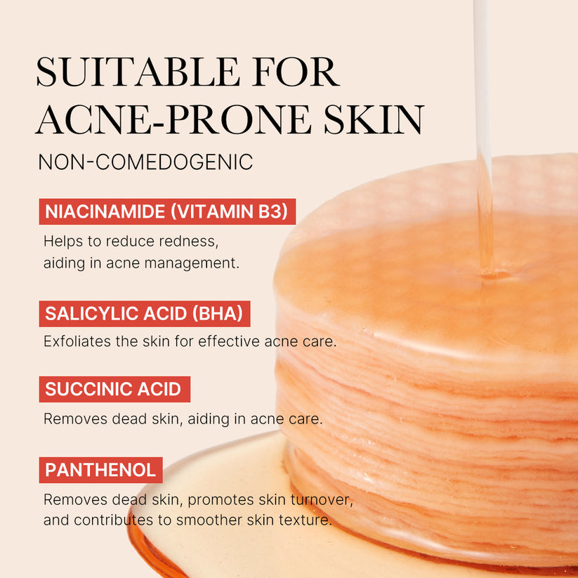 Medicube Red Succinic Acid Panthenol Peeling Pads (70pc)
