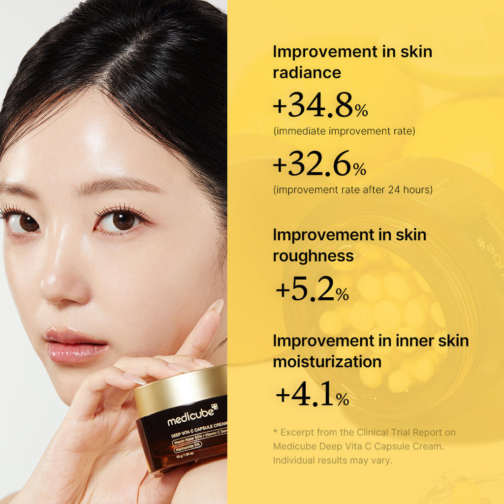 Medicube Deep Vita C Capsule Cream 55gm | Brightening & Elasticity