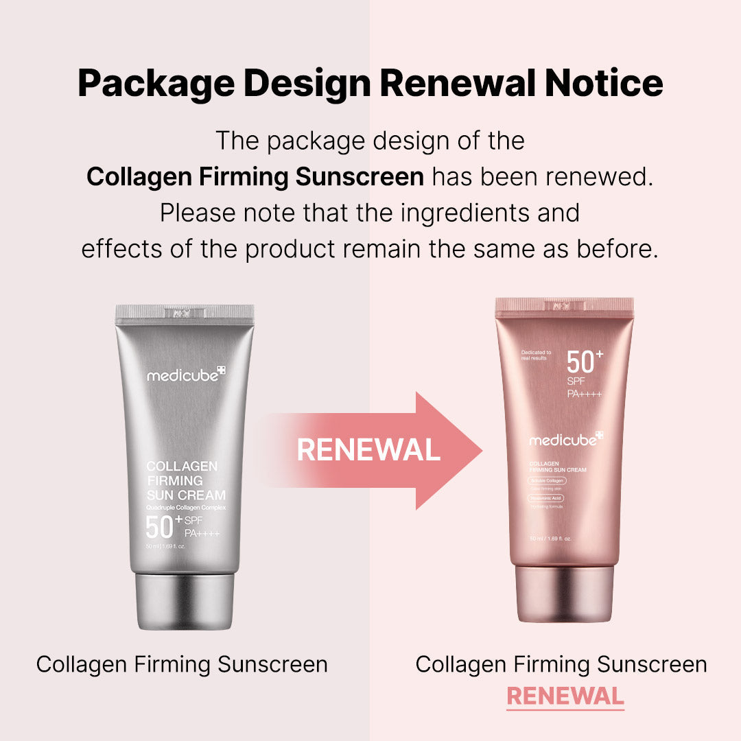 Medicube Collagen Firming Sun Cream 50ml | Wrinkle Care Daily SPF