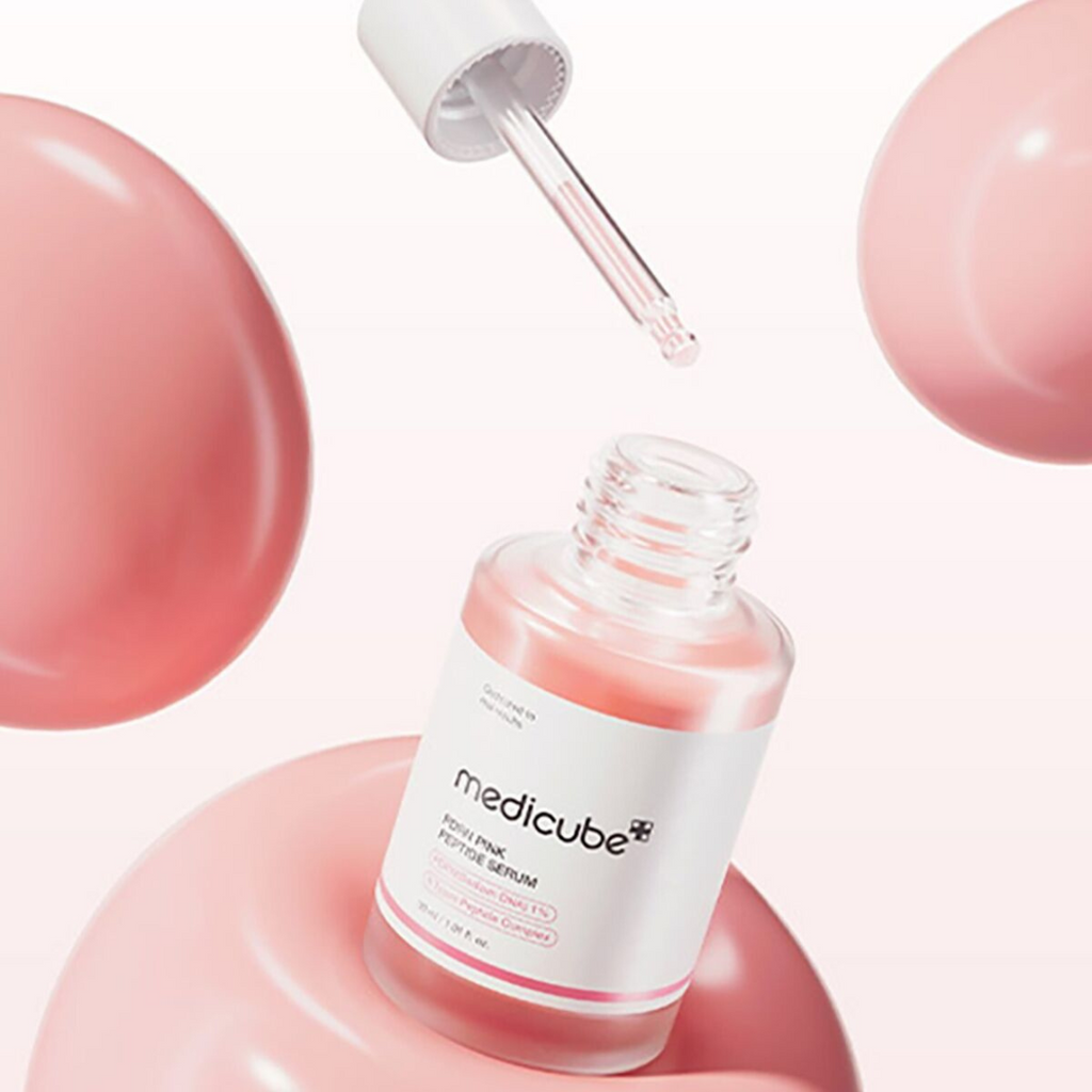 Medicube PDRN Pink Peptide Serum 30ml | Vegan Glow & Elasticity Booster