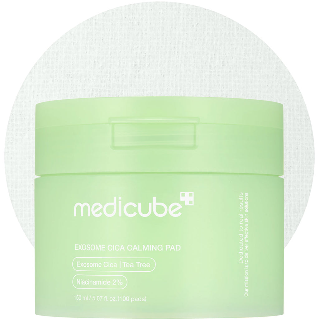 Medicube Exosome CICA Calming Pads 100pc | Soothing Toner Pads