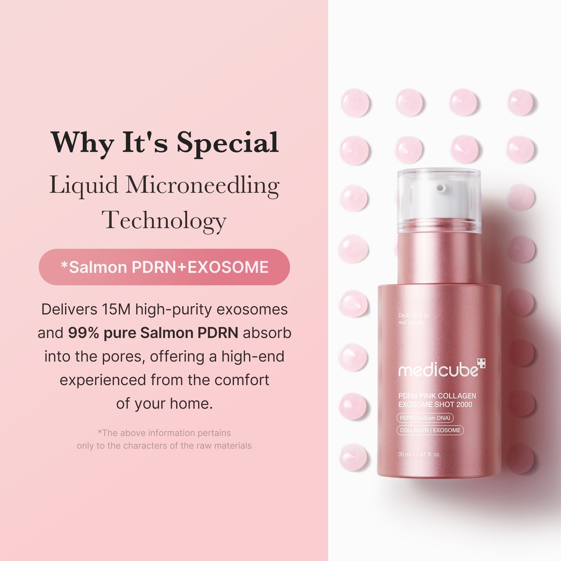 Medicube PDRN Pink Exosome Shot Serum 7500 30ml | High-End Pore Care