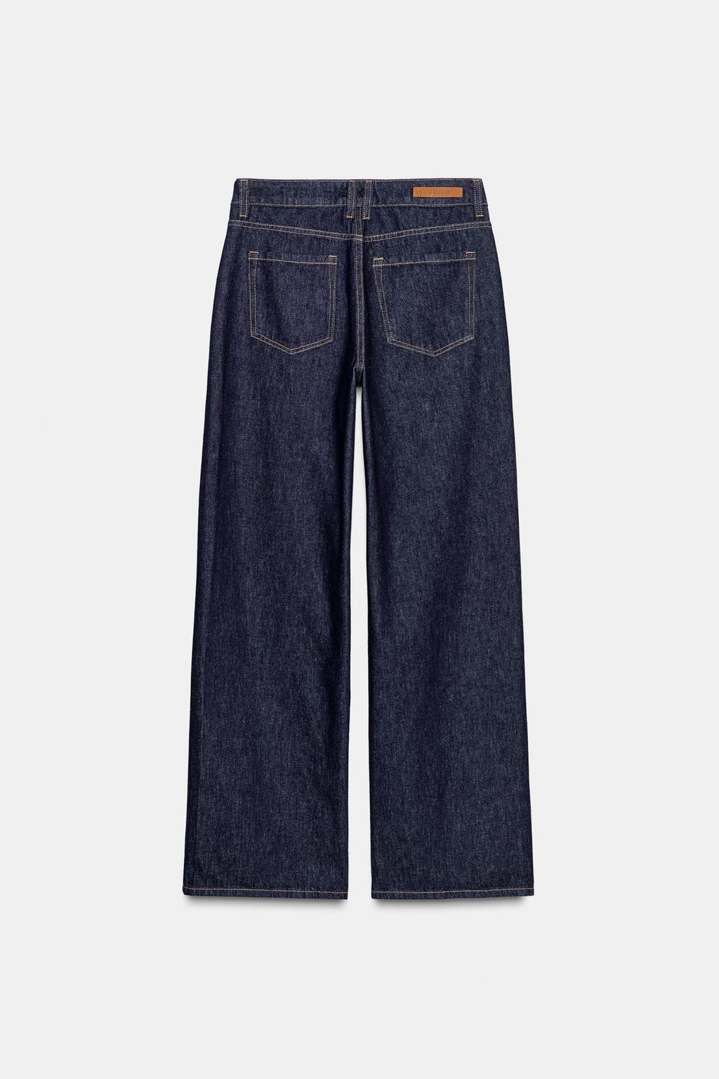 Zara MID-WAIST - WIDE LEG - CHAINS