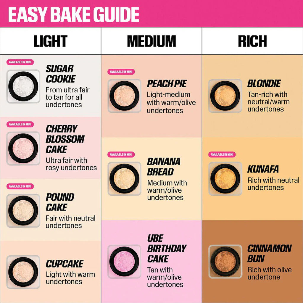 HUDA BEAUTY Easy Bake Loose Powder Mini (immediate purchase)