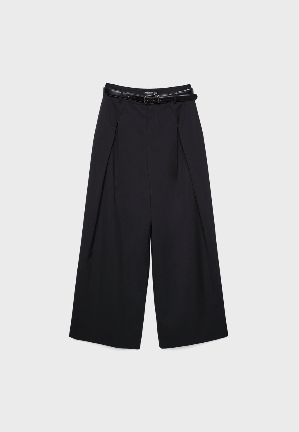Stradivarius MAXI TROUSERS WITH PLEATS AND BELT