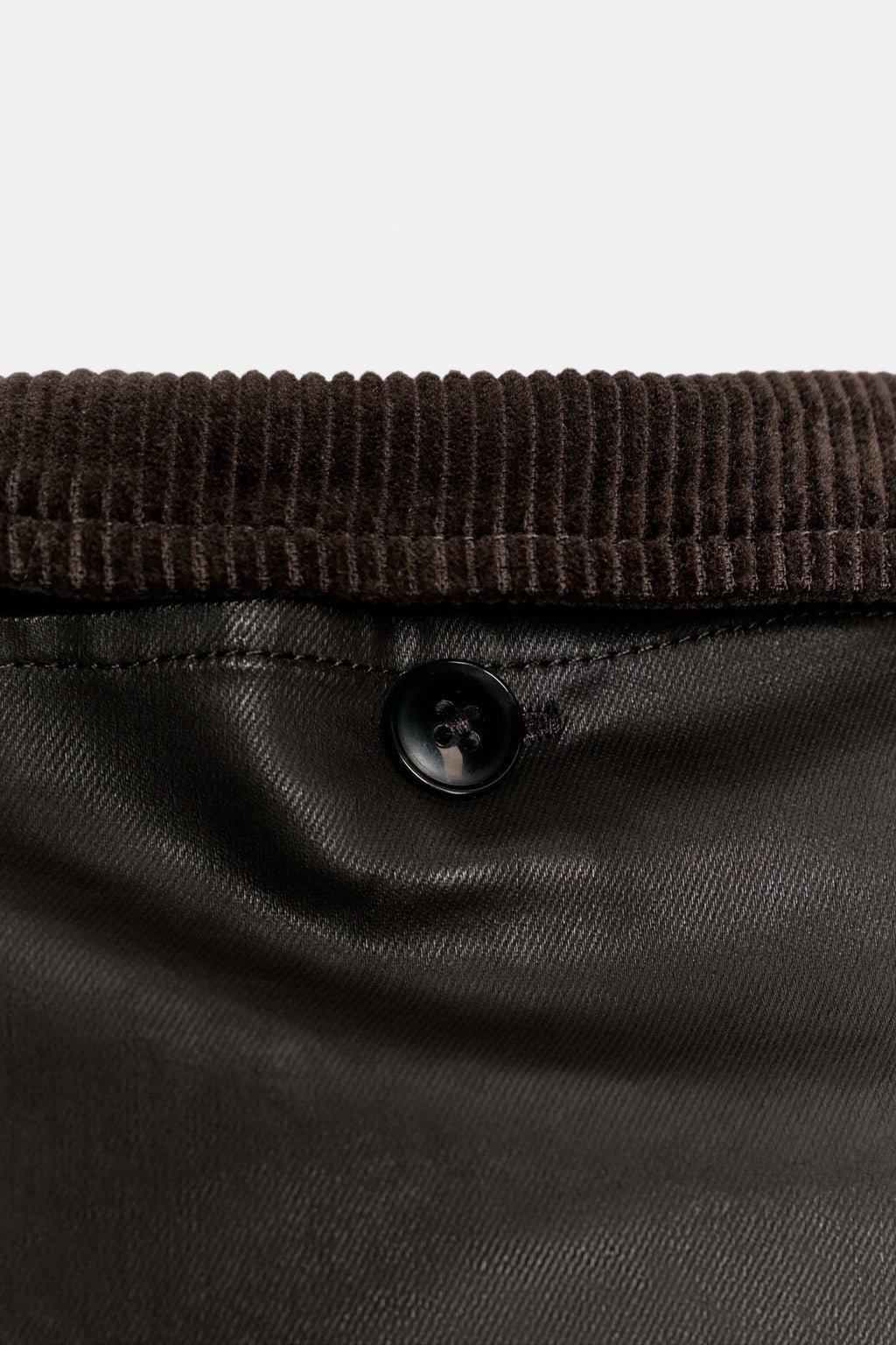 Zara WAXED CAPE WITH DETACHABLE LAPEL COLLAR