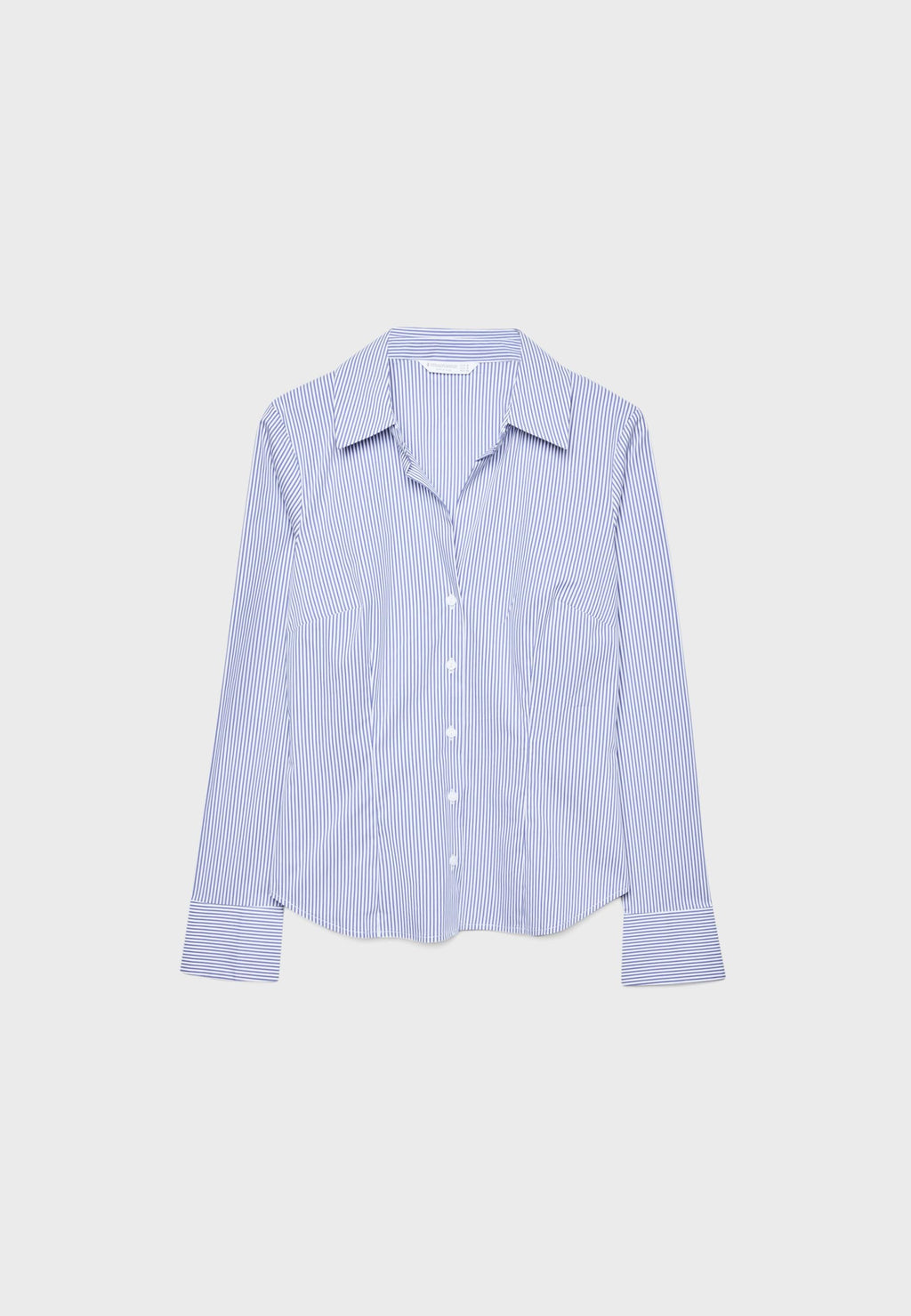 Stradivarius BASIC FITTED STRIPED SHIRT