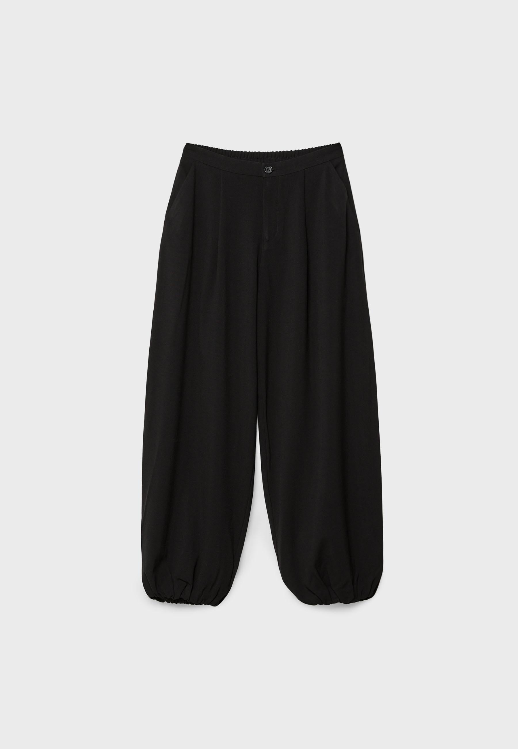 Stradivarius SMART BALLOON FIT TROUSERS