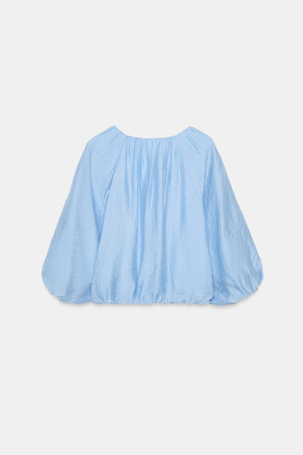 Zara FLOWING BALLOON BLOUSE