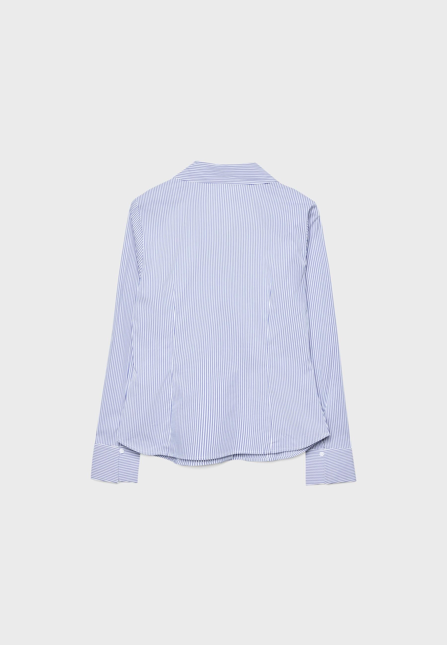 Stradivarius BASIC FITTED STRIPED SHIRT