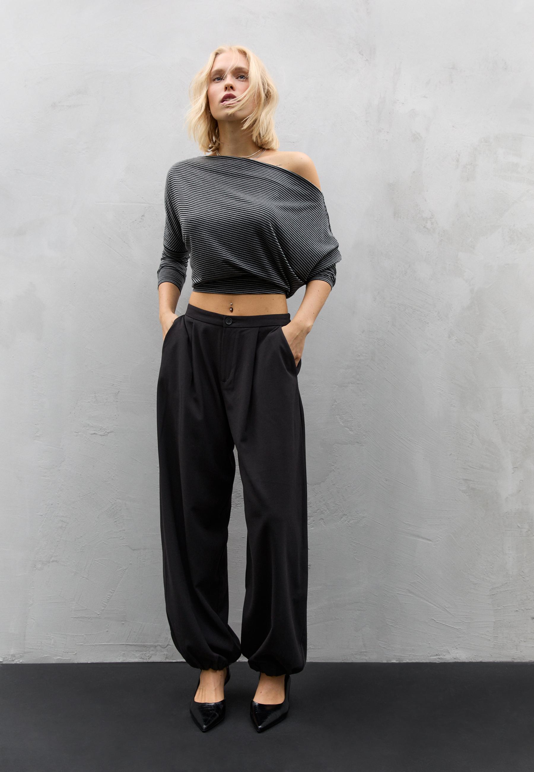 Stradivarius SMART BALLOON FIT TROUSERS