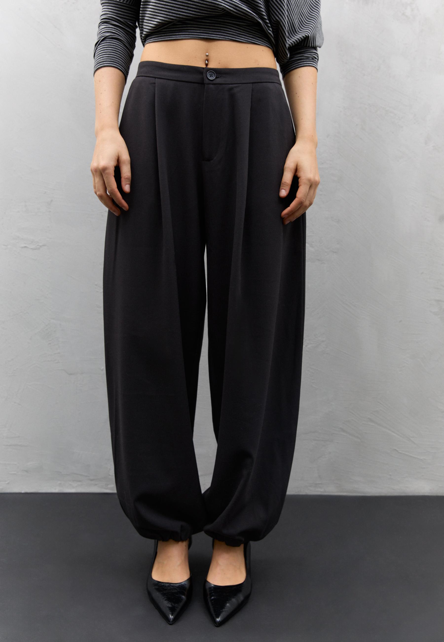Stradivarius SMART BALLOON FIT TROUSERS
