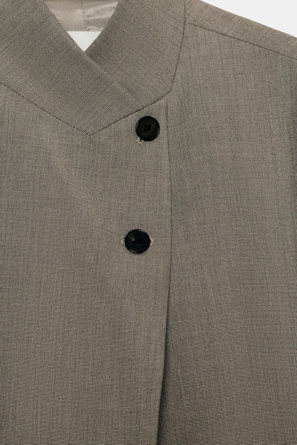 Zara HIGH NECK BLAZER ZW COLLECTION