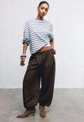 Stradivarius SMART BALLOON FIT TROUSERS