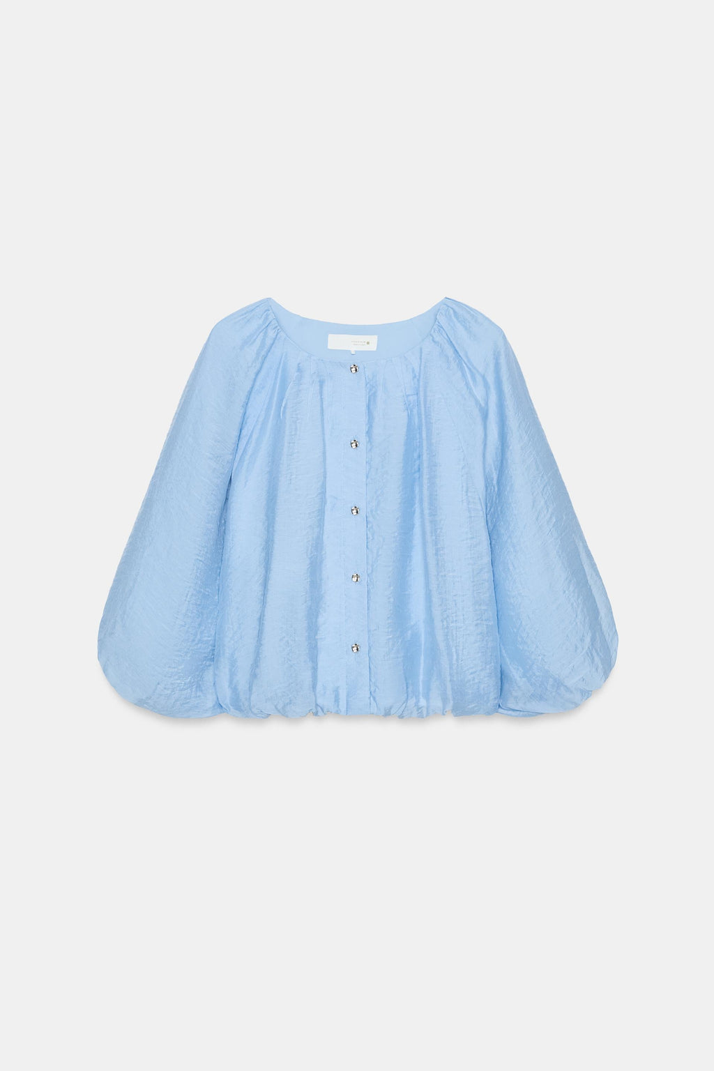 Zara FLOWING BALLOON BLOUSE